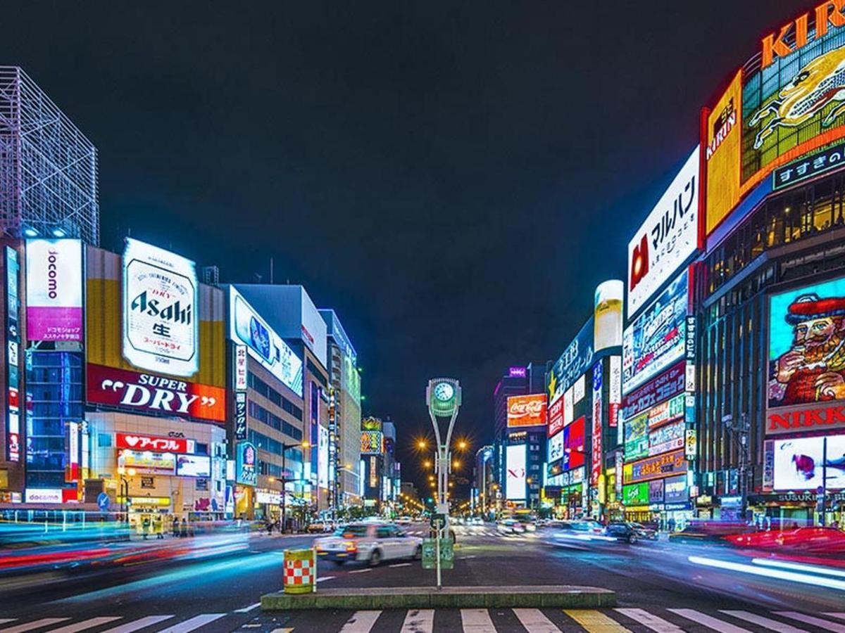 Hotel Mystays Sapporo Susukino Exteriör bild